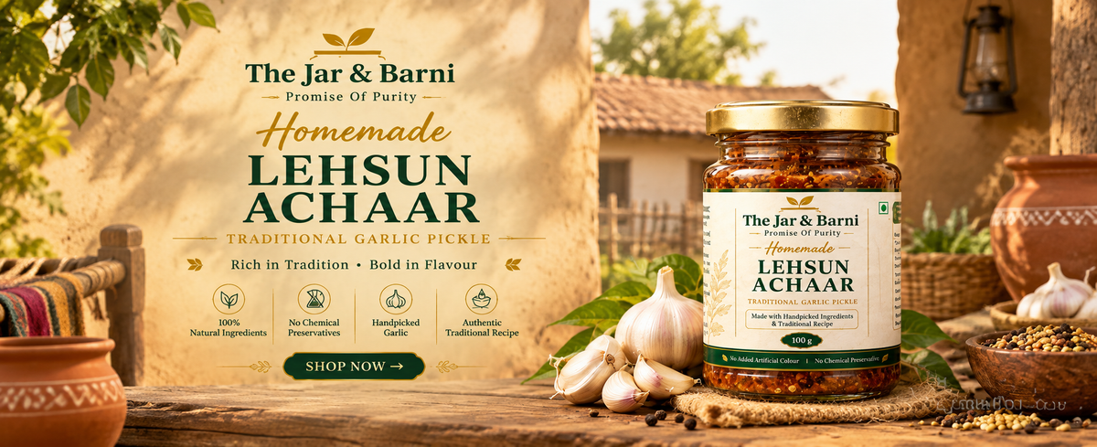The Jar & Barni Lehsun Achaar